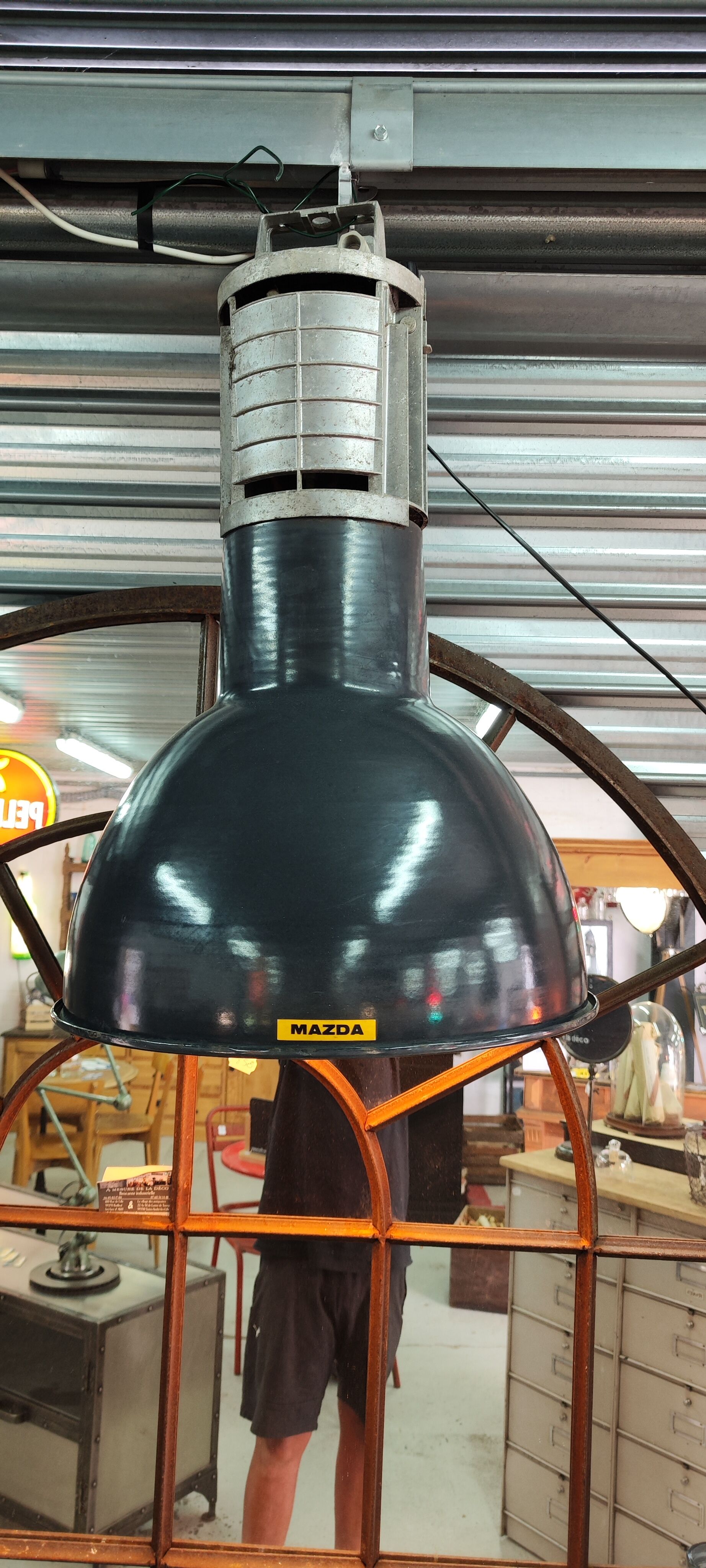 Industrial suspension Mazda in enamel