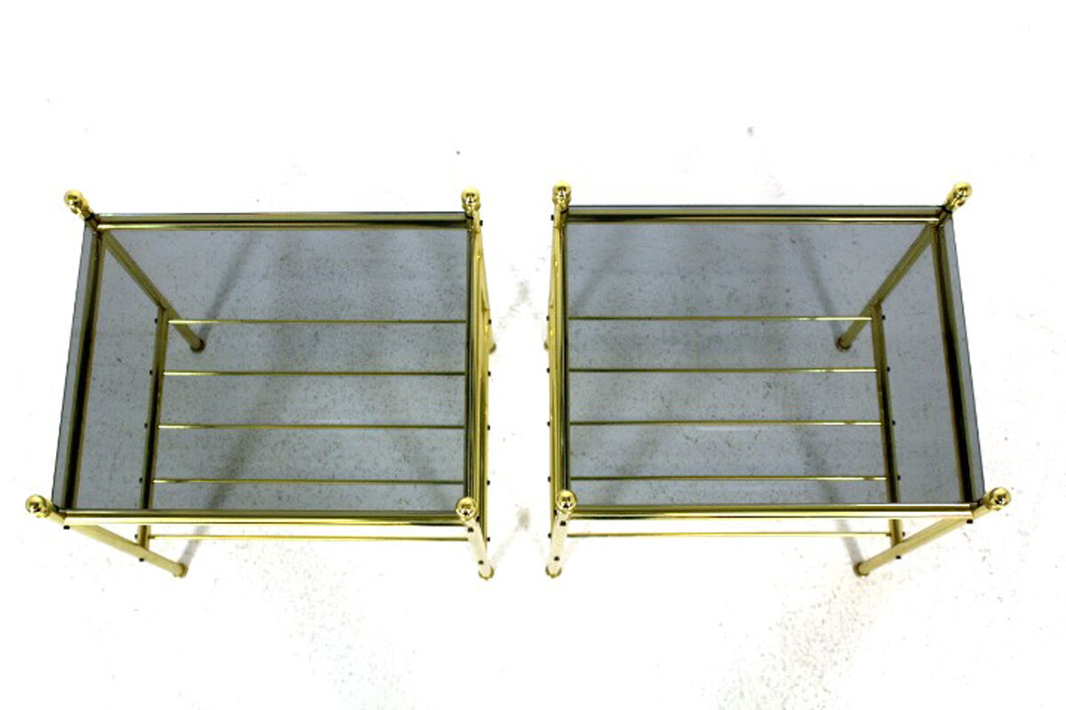 Vintage bedside table set Sweden 1970