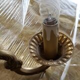 Golden bronze chandelier