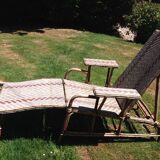 Rattan long chair