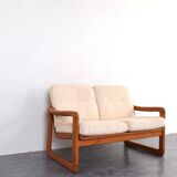 Mid-Century Danish Teak Sofa from Poul Jeppesen, 1970s.