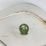 Rare "Denise" Ironstone Ravier by St Amand, green, early 20th century