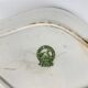 Rare "Denise" Ironstone Ravier by St Amand, green, early 20th century