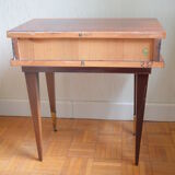 Lacquered wooden bedside