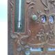Perpetual calendar Napoleon III . Brass wood enamelled metal. Chimera.
