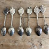 6 cuillères à café anciennes