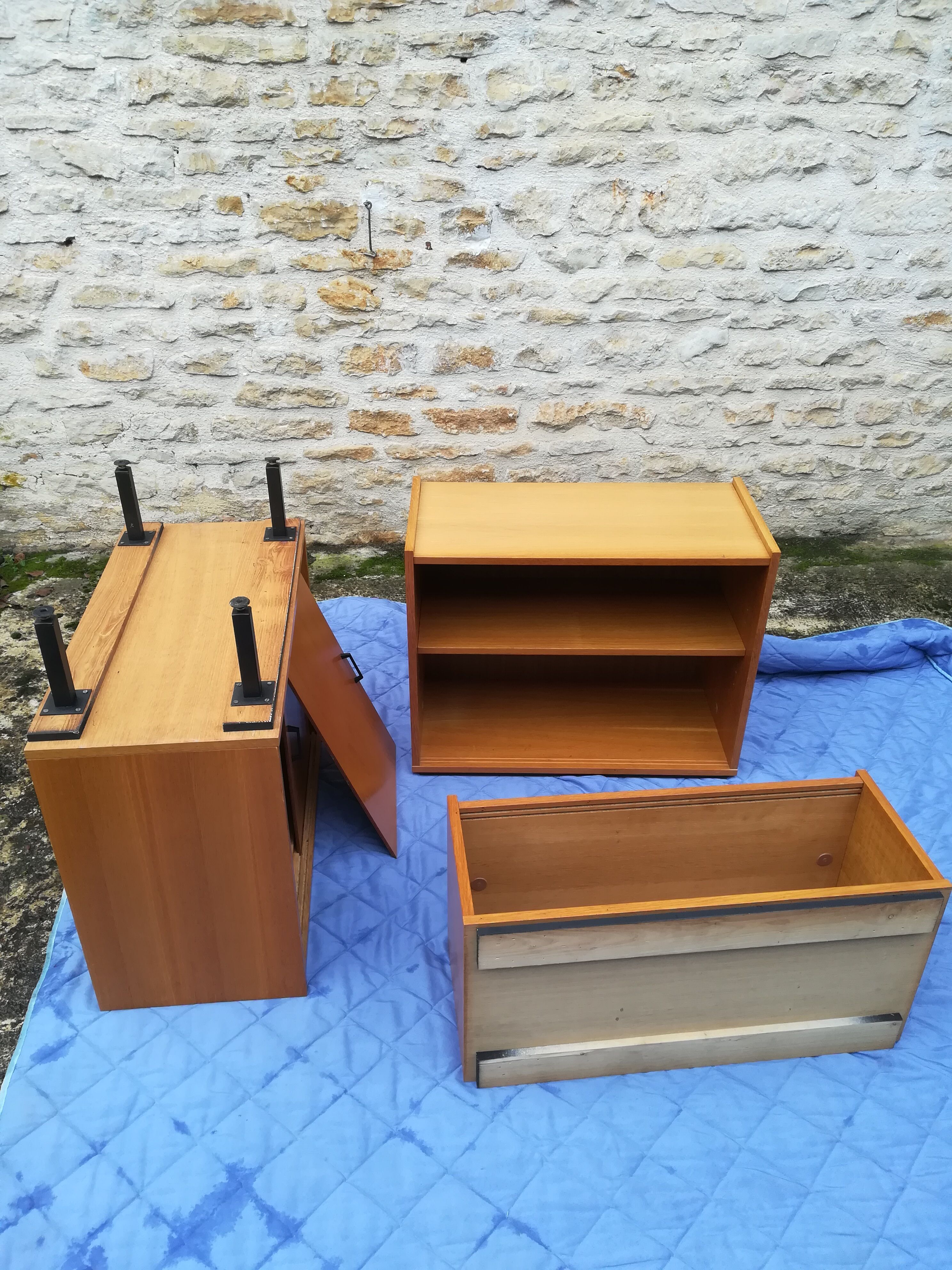 Modular vintage bookcase