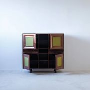 Angelo Mangiarotti for Sorgente dei Mobili | Mahogany cabinet, Italy, 1960s