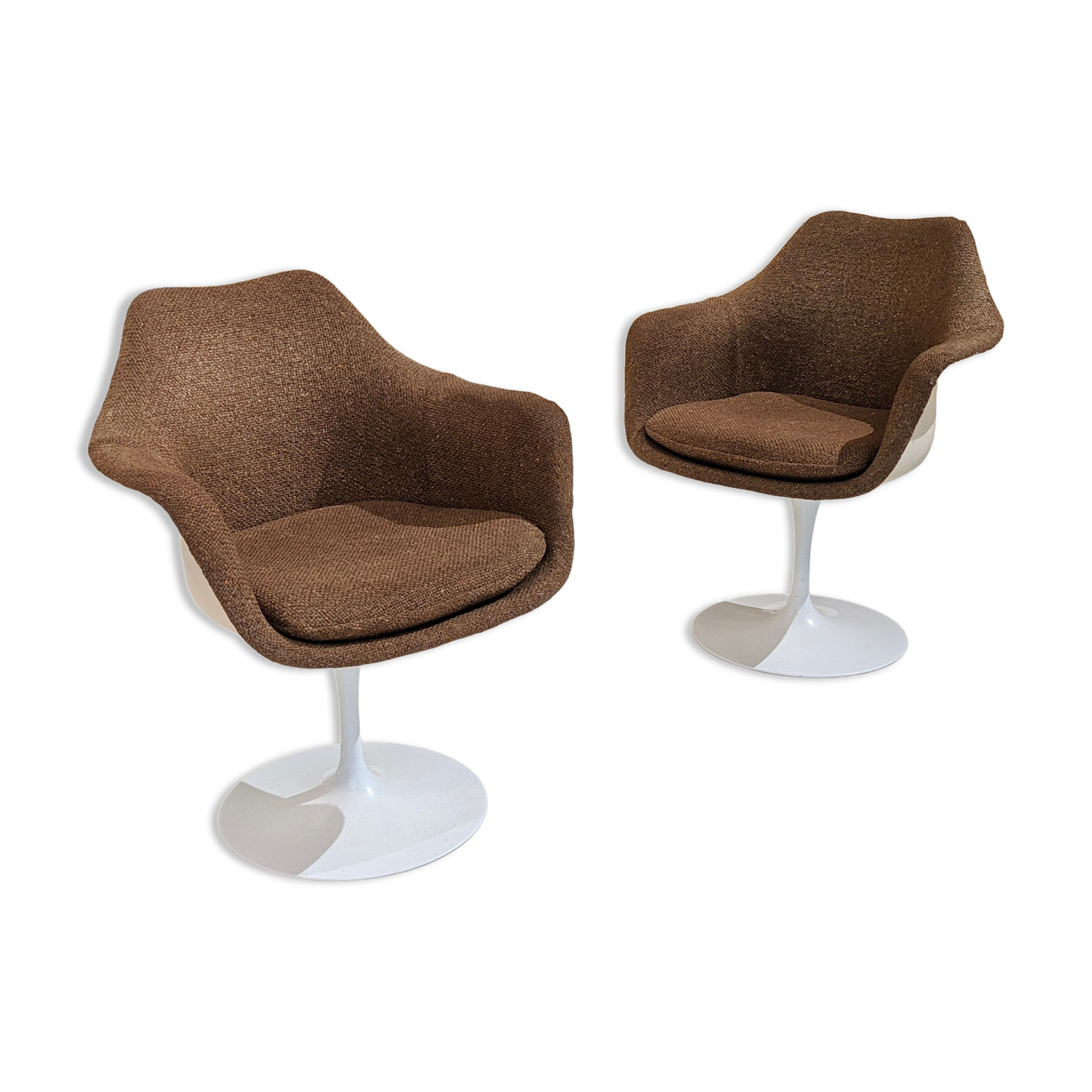 Set of 4 armchairs "Tulip" made by Eero Saarinen for Knoll