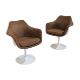 Set of 4 armchairs "Tulip" made by Eero Saarinen for Knoll