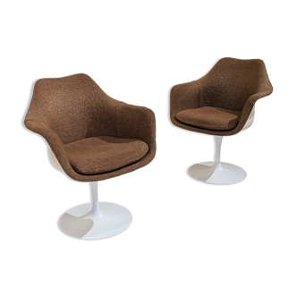 Set of 4 armchairs "Tulip" made by Eero Saarinen for Knoll