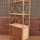 Stepper shelf Rattan