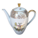 Théière / Cafetière Vintage en Porcelaine de Bavaria - Décor Oiseaux E