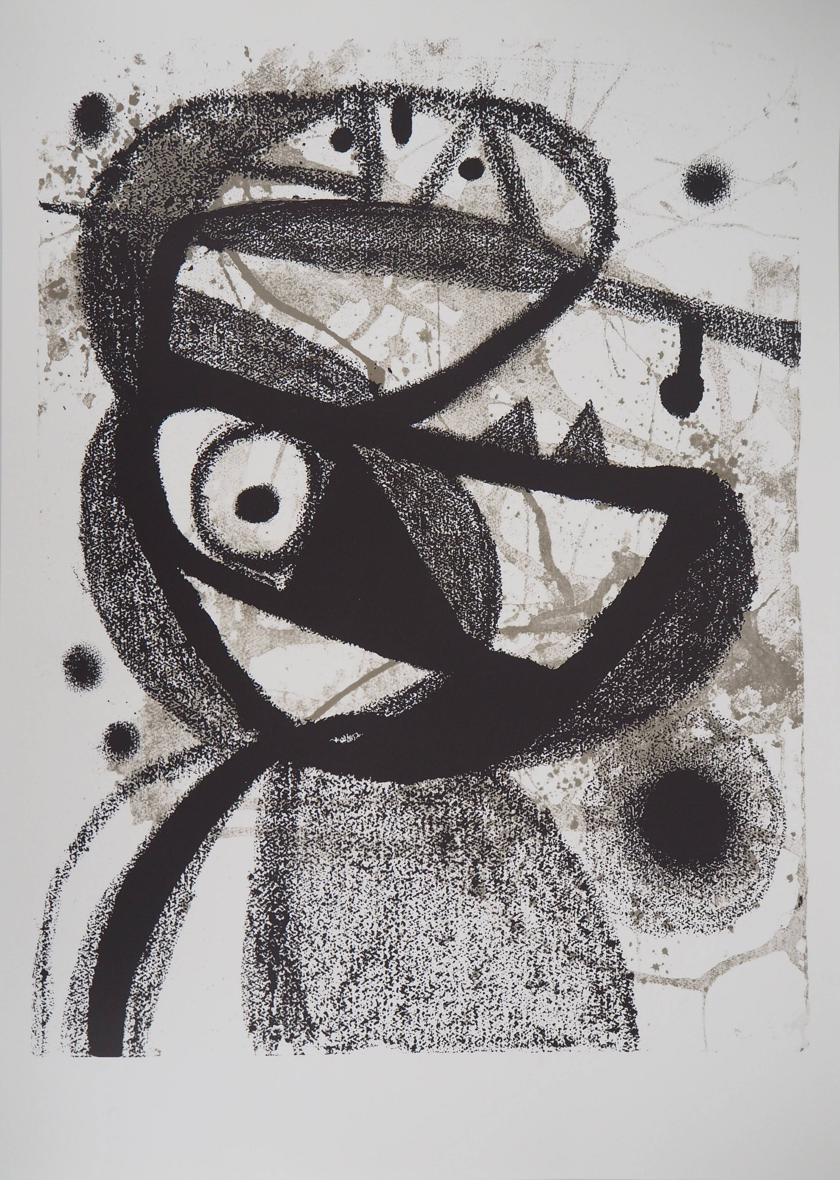 Joan MIRO: Surrealist bird - Lithograph