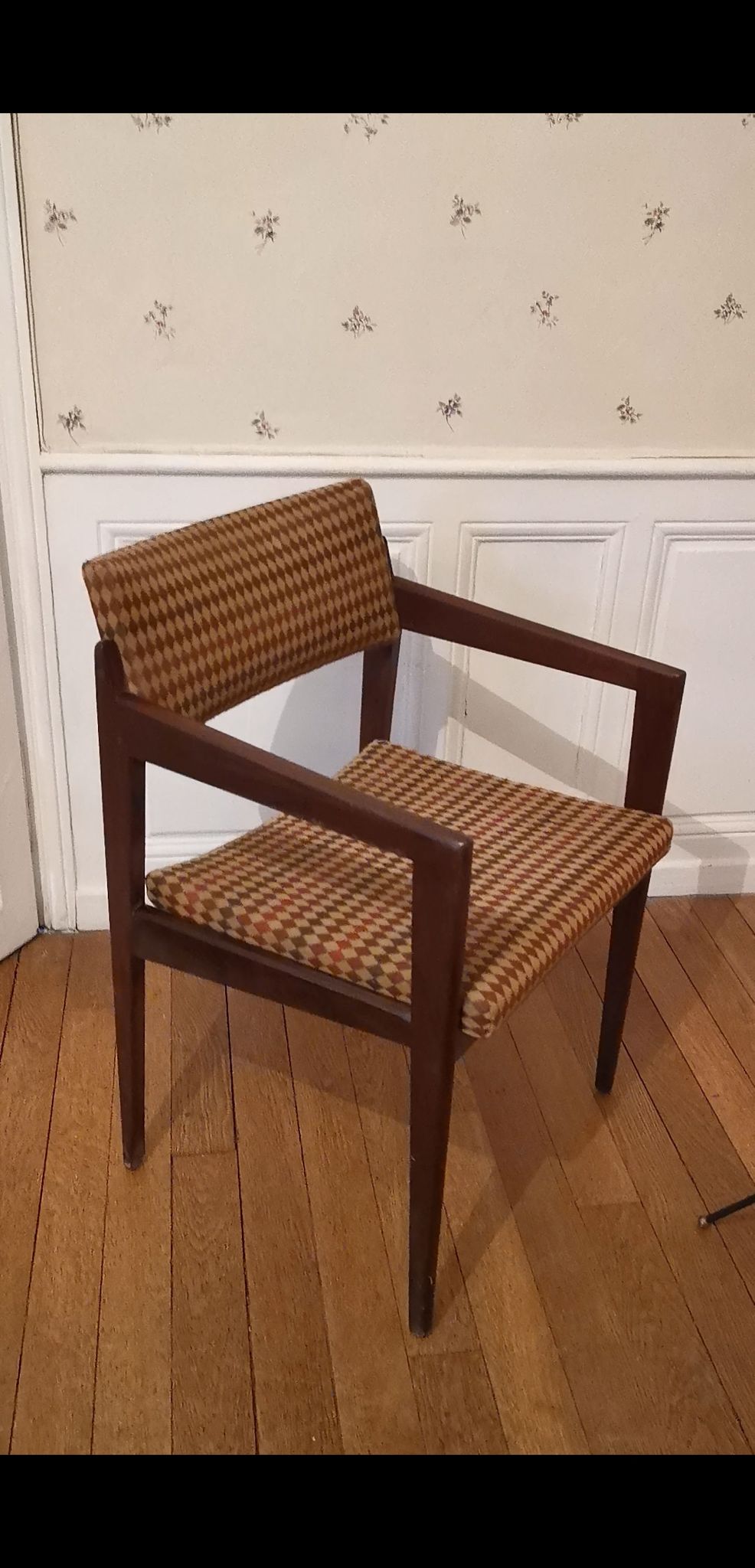 Fauteuil architectural vintage années 50/60 par Thonet