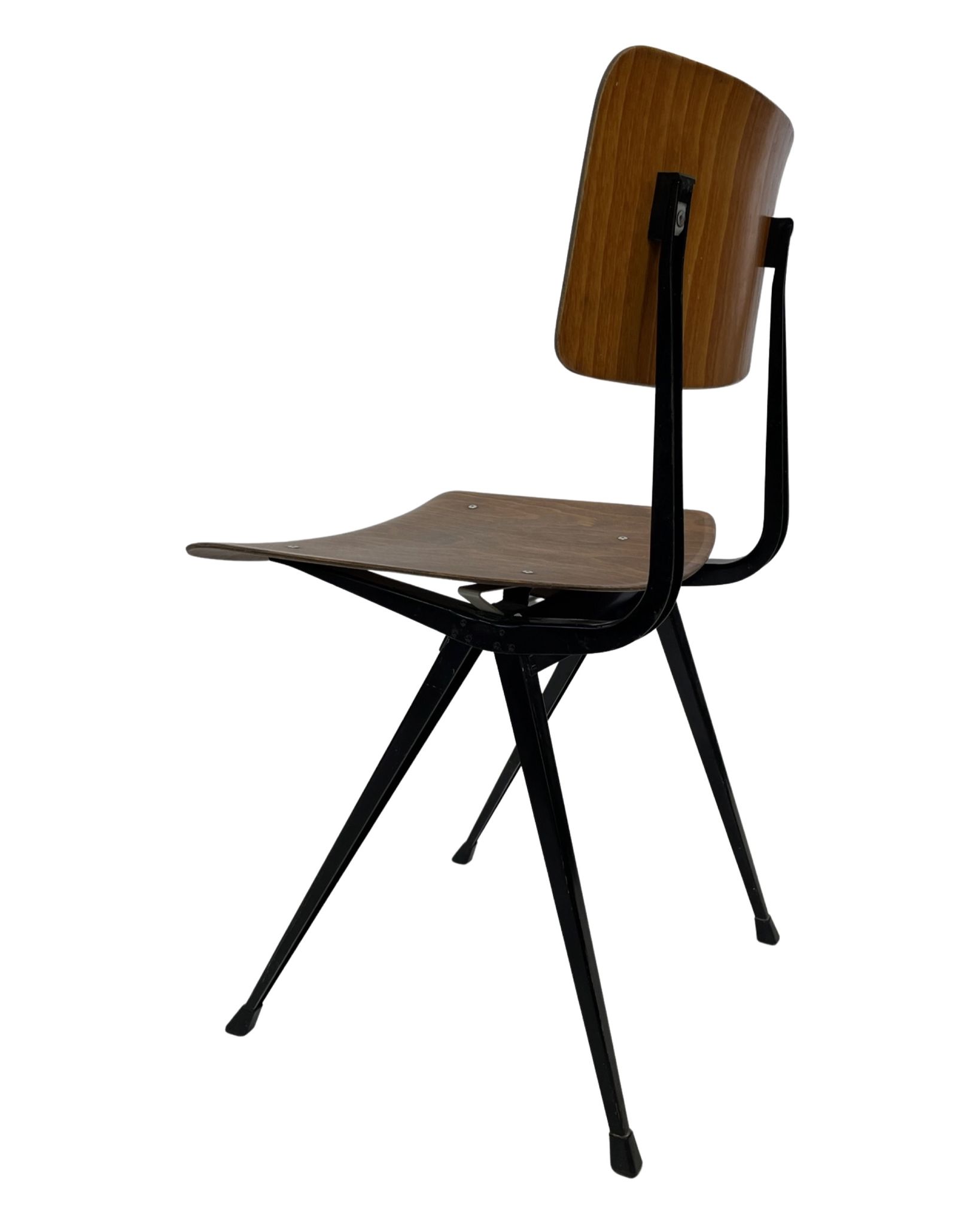 Result Chair by Friso Kramer for Ahrend De Cirkel, 1970 in black