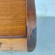 commode aux pieds compas, effet miroir, vintage