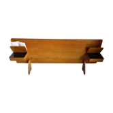 Vintage wooden headboard 190cm