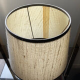 Vintage eglomised glass lamp from the 50s-60s