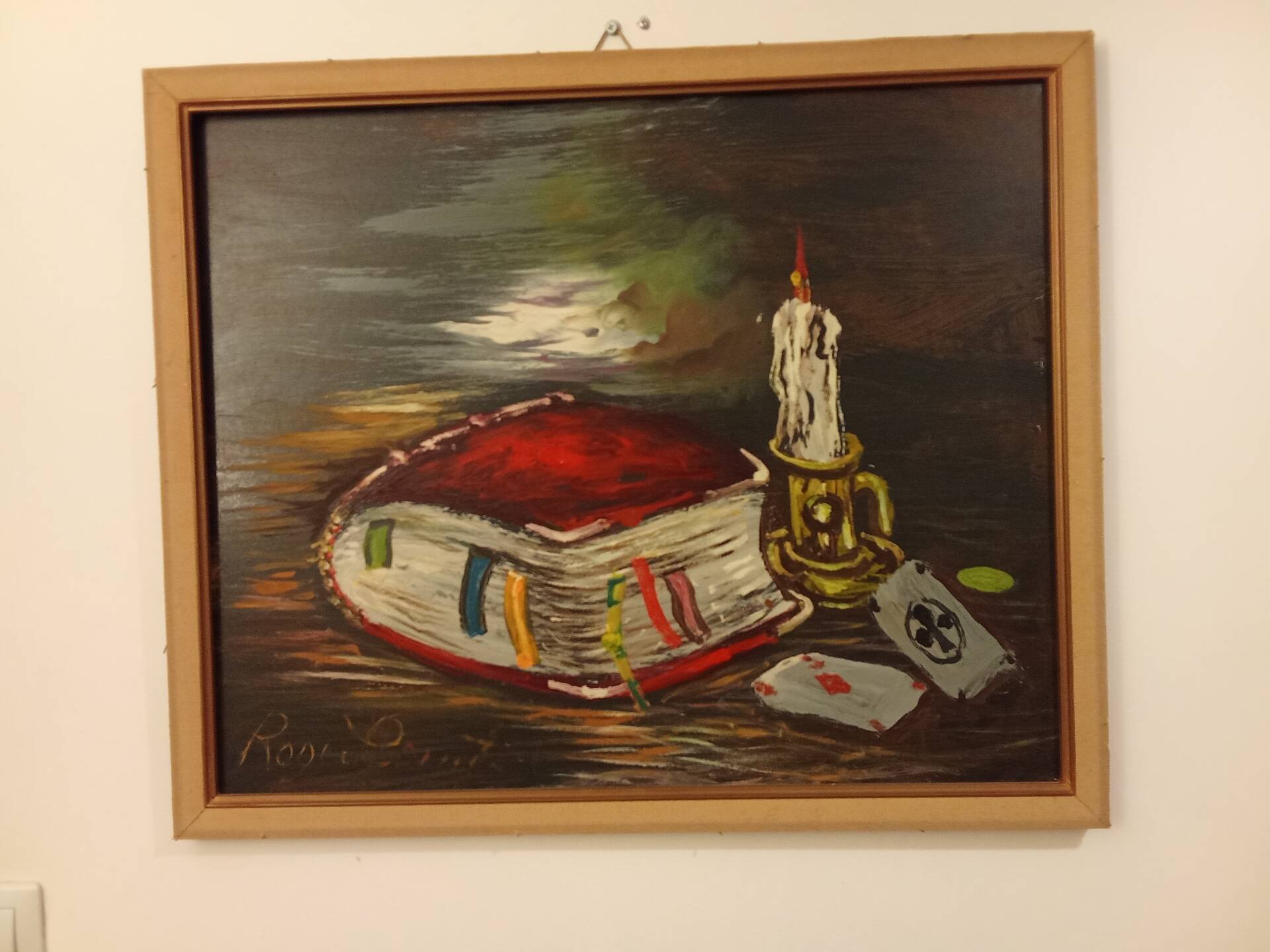 Oil on wood