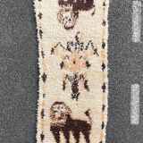 Berber rug Azilal 80x210 cm
