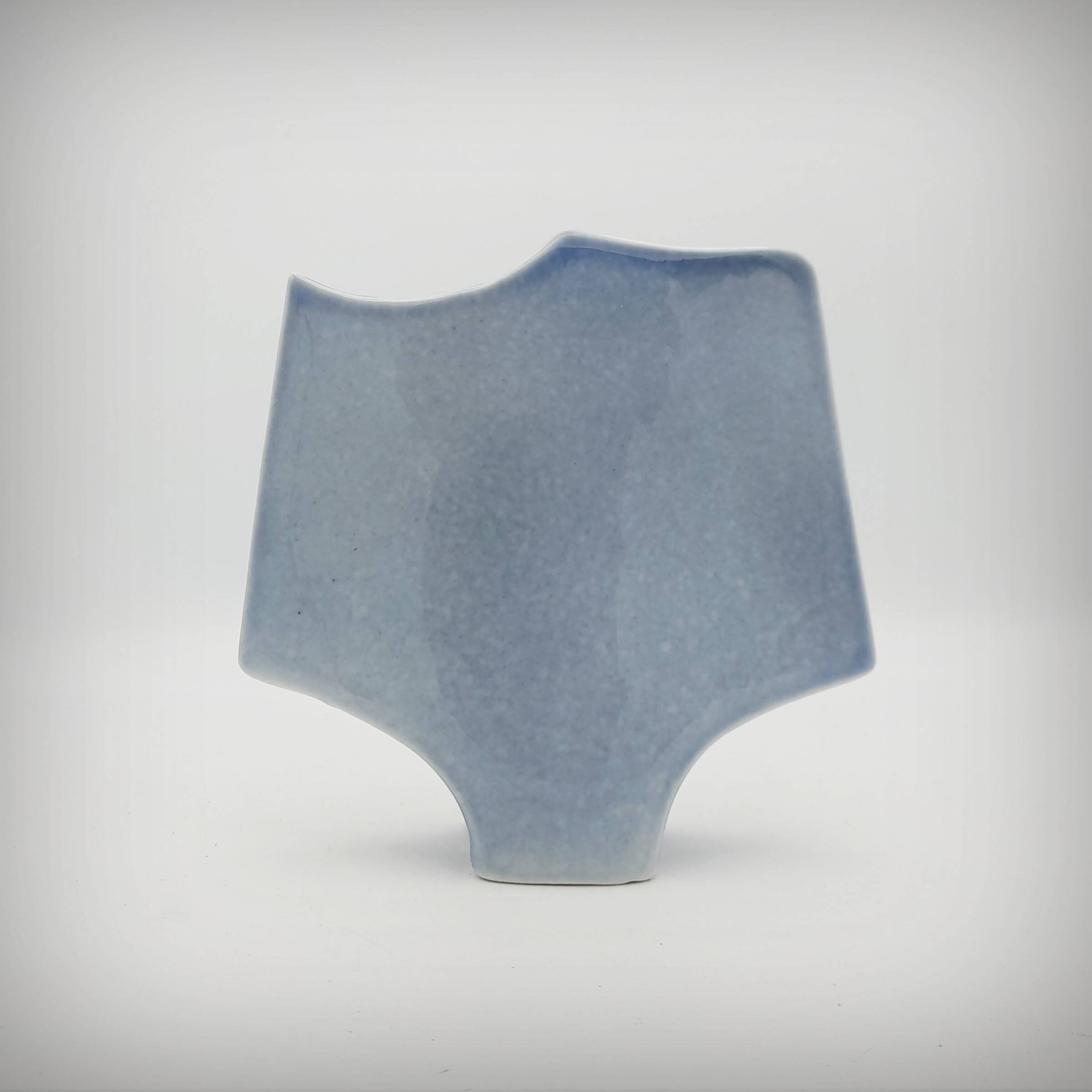 Sculptural vase by Solange Garotte and Bernard Prigent for Virebent, 1975