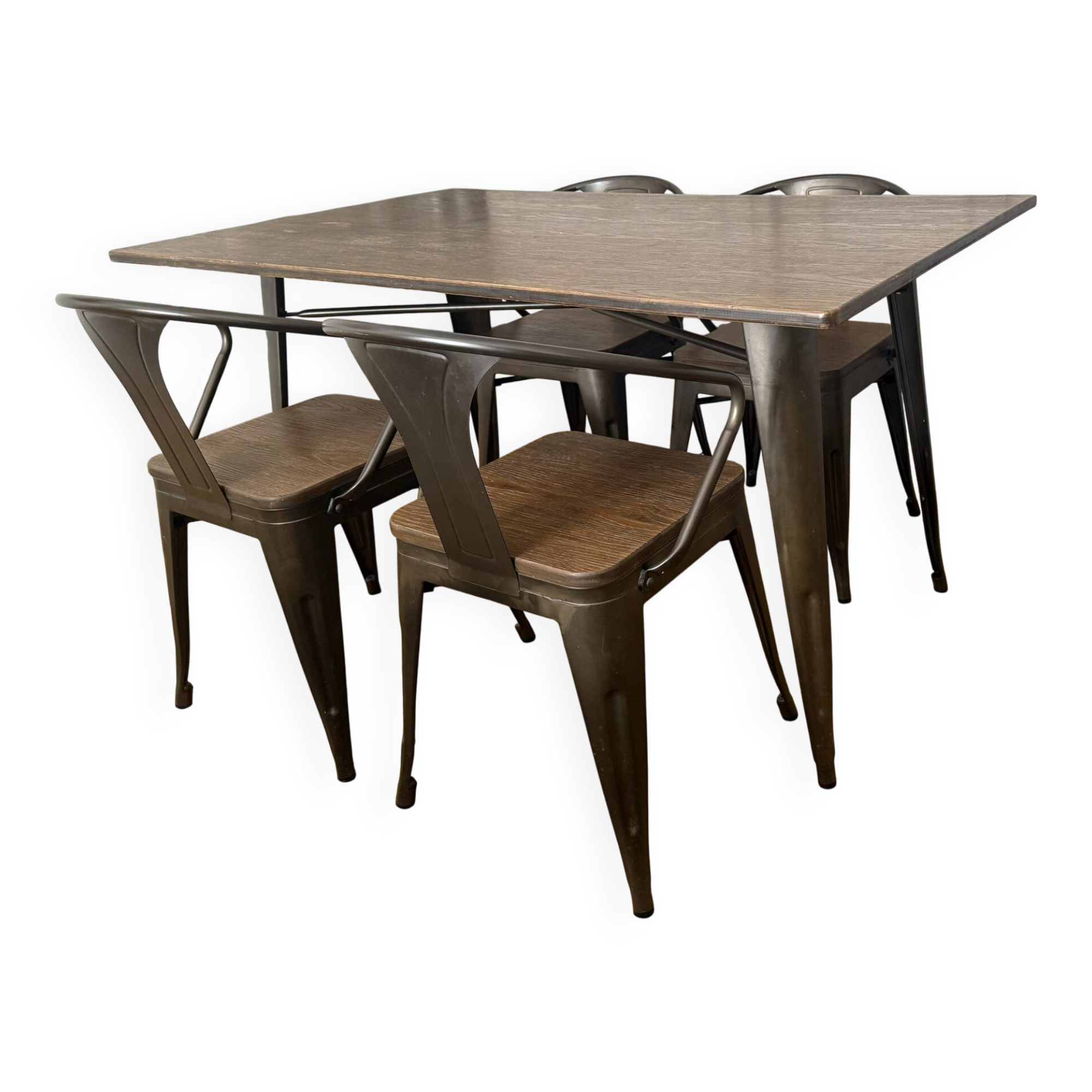 Table à manger et 4 chaises