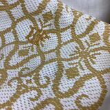 Vintage tablecloth and monogram napkins