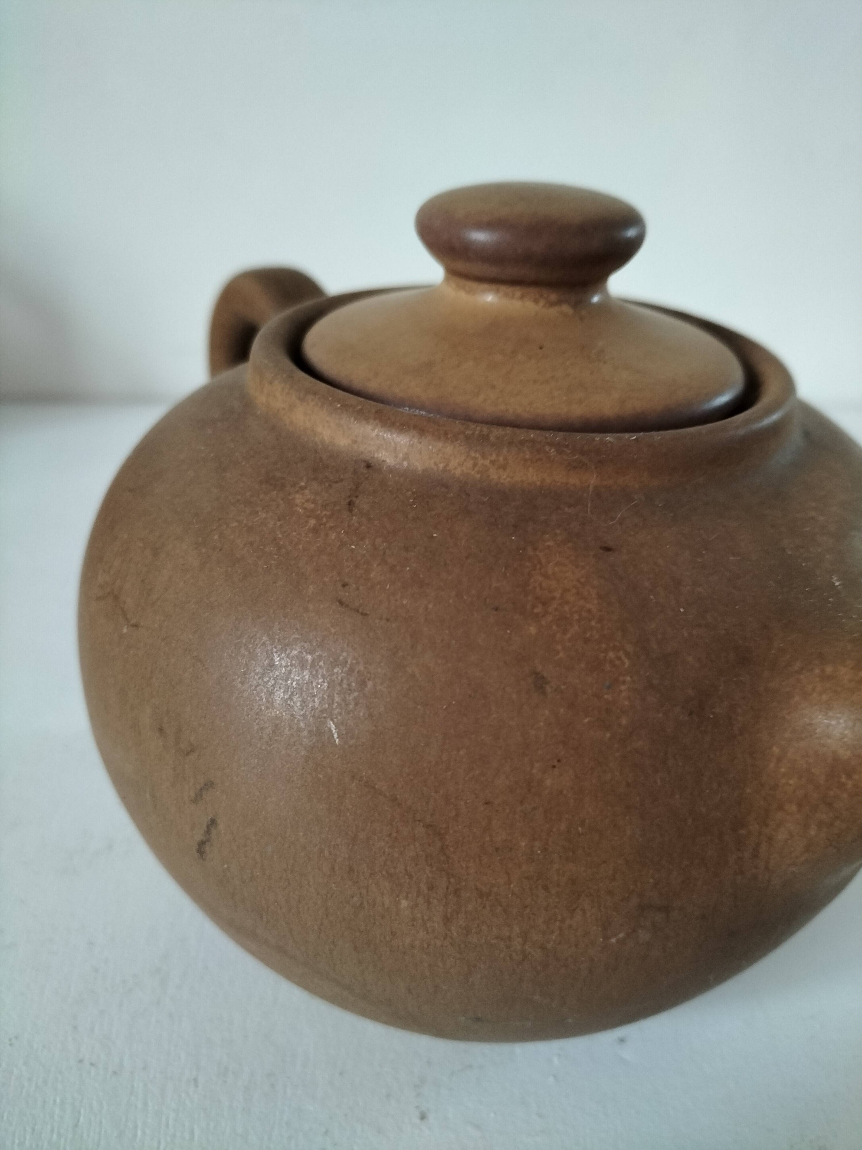 English stoneware teapot