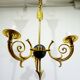 Empire Arrow Chandelier 3 Lights Bronze