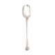 Silver metal serving spoon
