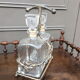 Paire de carafes à whisky vintage