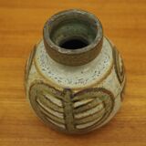 Ceramic vase, Danish design, 1970s, production: Soholm