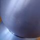 Lampe Bubble en aluminium brossé année 70