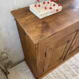Row of pine loom furniture
