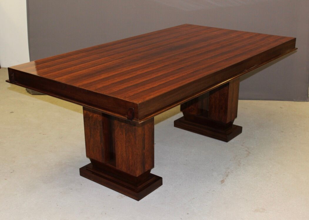 Art deco period dining table