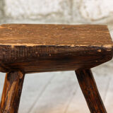 Tabouret de vacher brutaliste