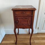 Wood and marble sideboard