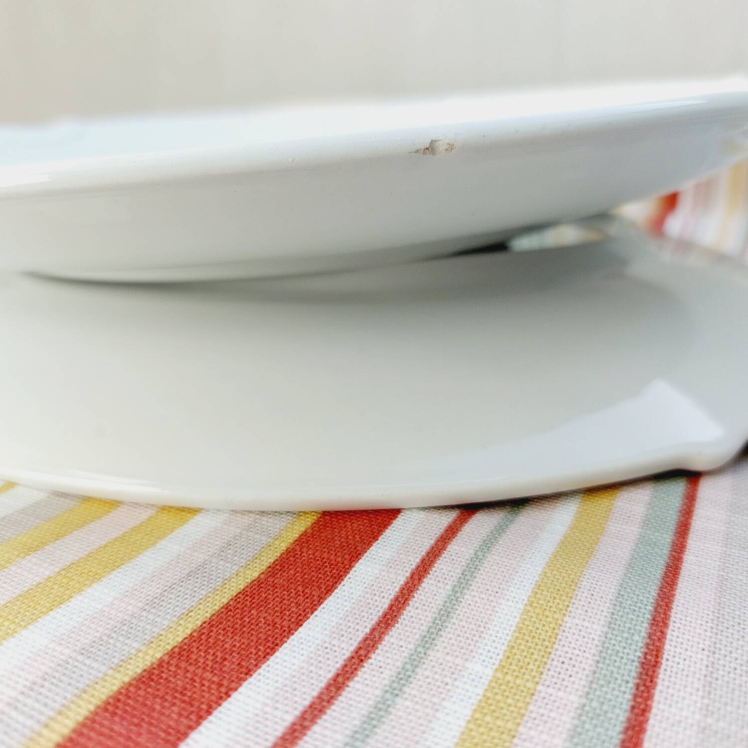 2 serving dishes Luneville Badonviller