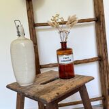 Old wooden painter's stool