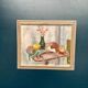 Original Swedish Oil on Panel – "Vase and Vegetables" by Arne Kilsby – Signed – Vintage and Framed – 54 × 46 cm (21.3" × 18.1")