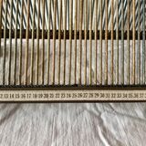 Vintage record holder for 50 vinyls - 1960s