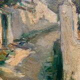 Huile sur panneau, Île de Ré 1933, Henriette Roth