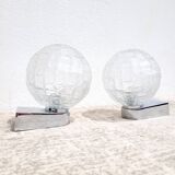 Pair wall lamps Keuco 1980