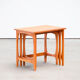 Tables basse gigogne (x3) scandinave vintage 1960