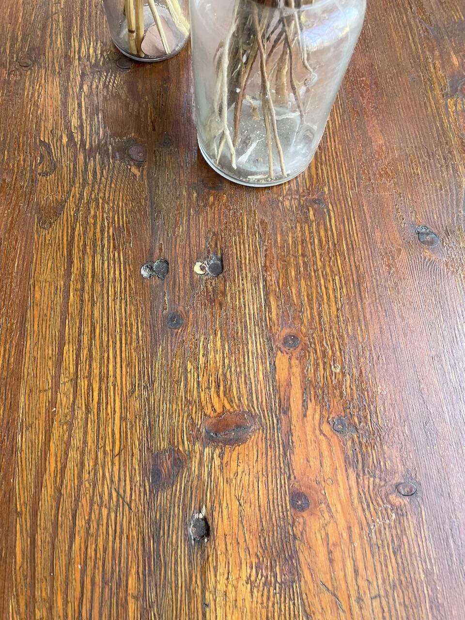 Guinguette table and its 2 benches