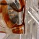 Glass wall light from PoliArte, Italy, 1970s
