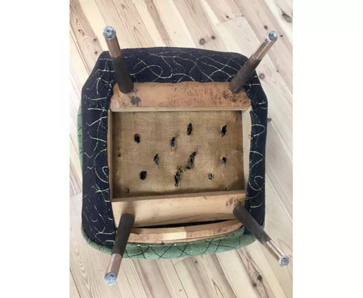 Egg chair from the 1950s, vintage