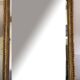 Trumeau/Louis XVI style mirror/Golden wood & stuff/Beveled glass/c1920