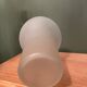 Vase adymetrique en verre opque